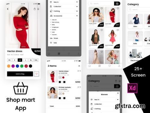 Shop mart E-commerce Ui kit Ui8.net