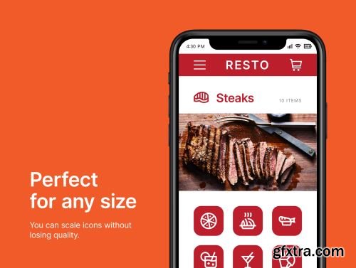 Restaurant icons Ui8.net