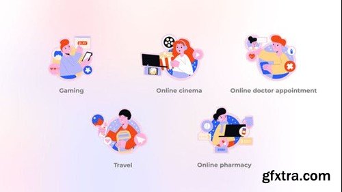 Videohive Relaxation and Medicine - Round Concept 48194752