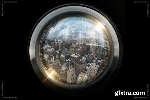 Tech Lens - Fisheye Photoshop Effect 2XN7DBB