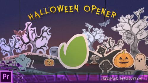 Videohive - Halloween Opener | Stroies - 48028629 - 48028629