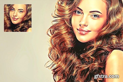 Vector Painting Photoshop Action V2 527PWLK