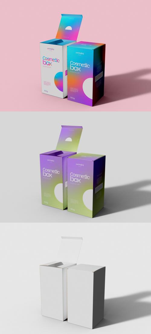 Two Vertical Boxes Mockup 639060154