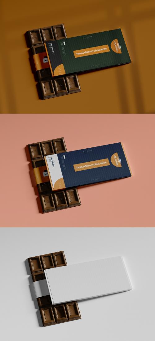 Wrapped Chocolate Bar Mockup 639058482