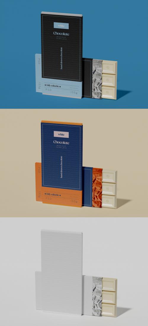 Chocolate Bar Wrapper Mockup 639058097