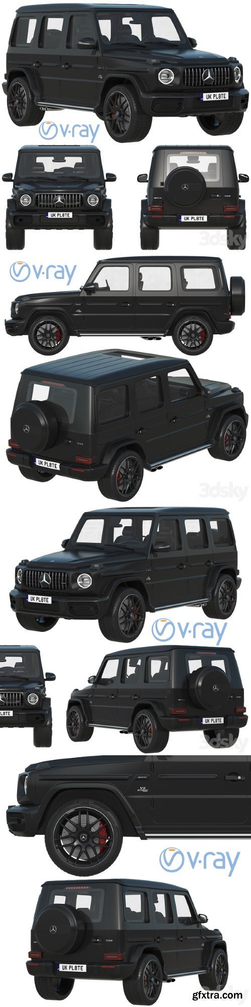 Mercedes-Benz AMG G63 2020 3D model