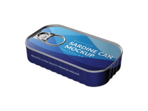 Sardine Can Mockup 638654790