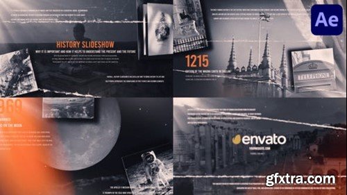 Videohive Historical Photography Slideshow for After Effects 48235448