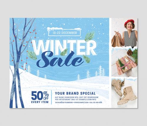 Winter Sale Flyer Layout 638401568