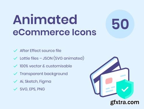 Animated eCommerce Icons Ui8.net