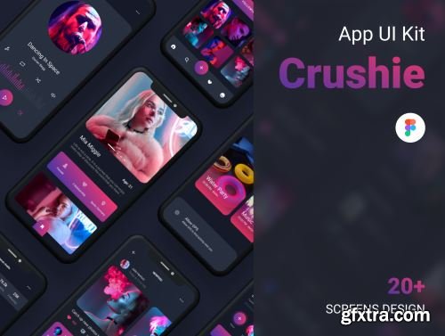 Crushie Dating UI Kit Ui8.net