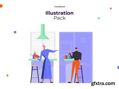 Cookbook Illustration Pack Ui8.net