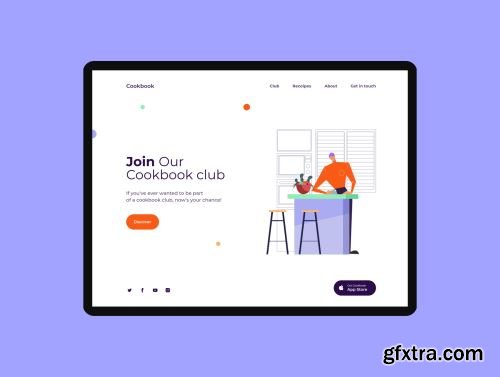 Cookbook Illustration Pack Ui8.net