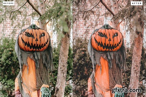 October Orange Lightroom Presets UVNCSFY