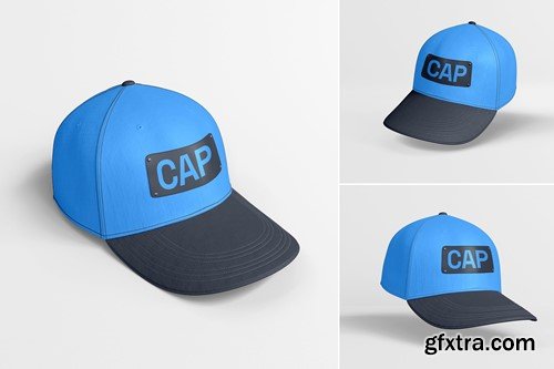 Sport Cap Branding Mockup Set JVJYXWL