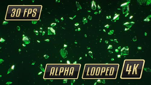 Videohive - Green Diamonds - 17352179 - 17352179