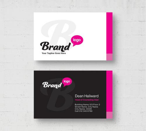 Modern Business Card Layout 638401405