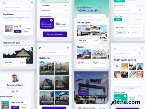 Realti - Real Estate, Property Finder and Tenants App Kit Ui8.net