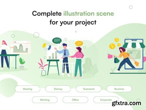 Qwerjo - Start Up Illustartion Kit Ui8.net