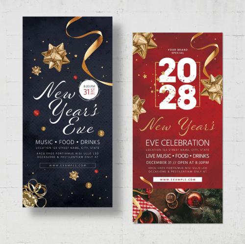 NYE New Years Eve Flyer DL Card Layout 638358714