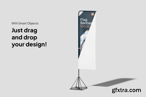 Flag Banner Mockup H5STZM3