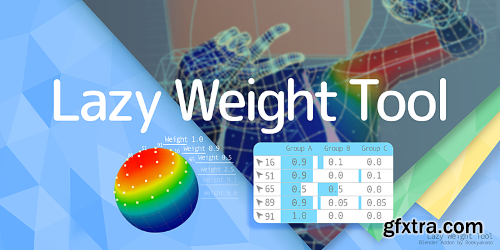 Blender - Lazy Weight Tool v1.9.75