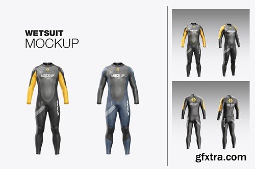 Men’s Full Wetsuit mockup UUUG4KM