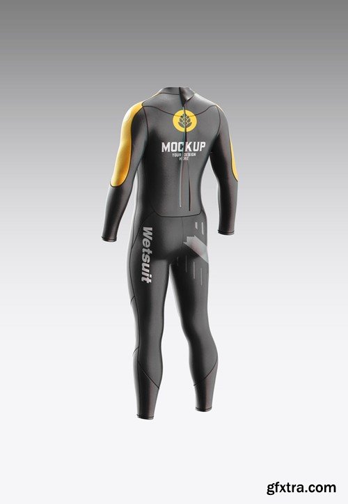 Men’s Full Wetsuit mockup UUUG4KM