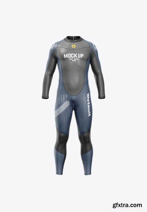 Men’s Full Wetsuit mockup UUUG4KM