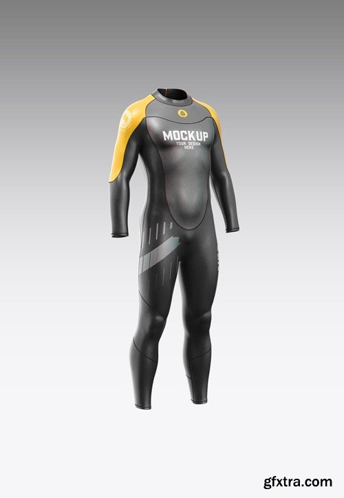 Men’s Full Wetsuit mockup UUUG4KM