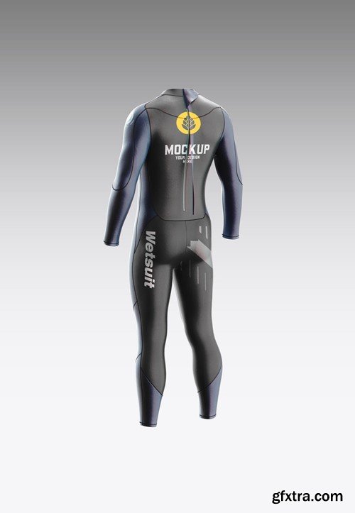 Men’s Full Wetsuit mockup UUUG4KM