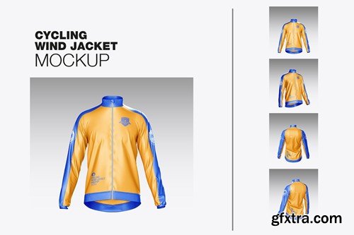 Cycling Jacket Sweatshirt Mockup KMNGQBG