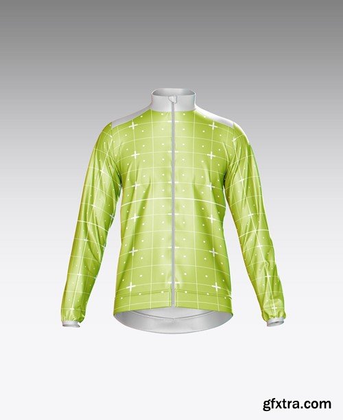 Cycling Jacket Sweatshirt Mockup KMNGQBG