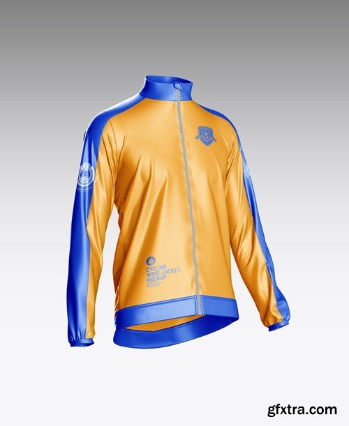 Cycling Jacket Sweatshirt Mockup KMNGQBG