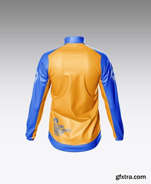 Cycling Jacket Sweatshirt Mockup KMNGQBG