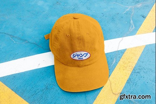 PSD Baseball Cap Mockup CHY5XKR