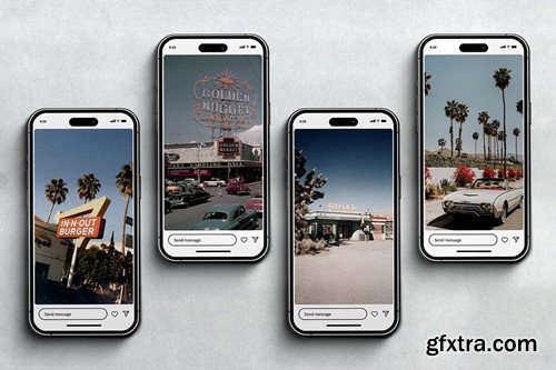 Instagram Stories Mockup Pack 25R6QK8