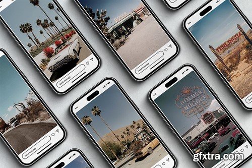 Instagram Stories Mockup Pack 25R6QK8