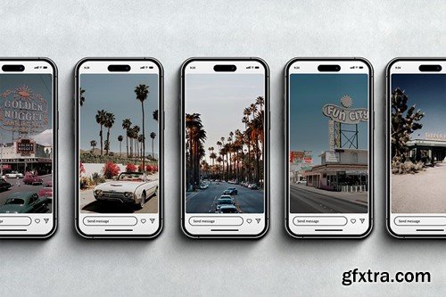 Instagram Stories Mockup Pack 25R6QK8