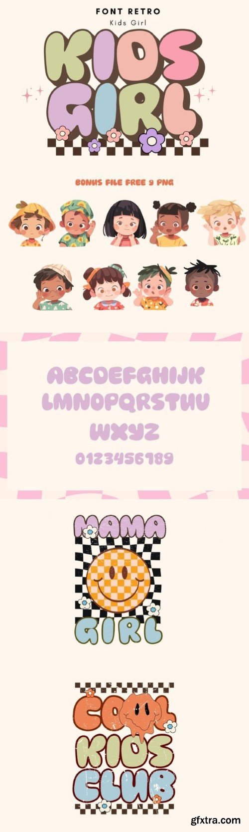 Kids Girl Font