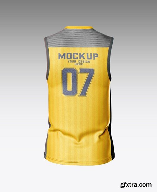 Sleeveless Shirt Mockup PX5NXZY