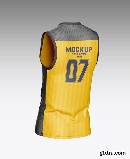 Sleeveless Shirt Mockup PX5NXZY