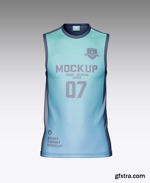 Sleeveless Shirt Mockup PX5NXZY