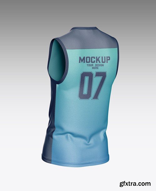 Sleeveless Shirt Mockup PX5NXZY