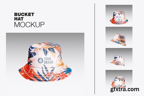 Bucket Hat Mockup M6HZGC9