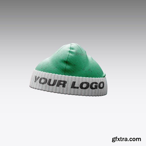 Winter Hat Mockup QDAG7JH