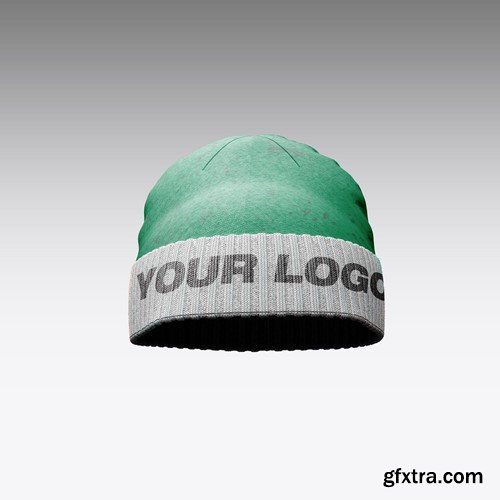 Winter Hat Mockup QDAG7JH