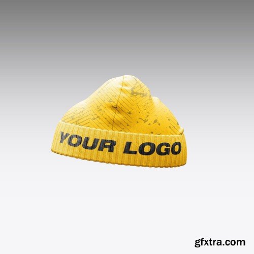 Winter Hat Mockup QDAG7JH