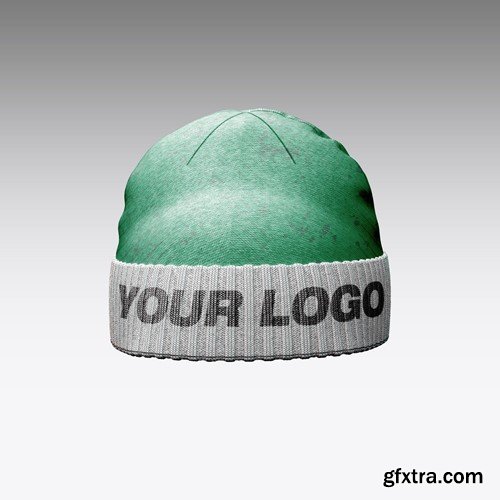 Winter Hat Mockup QDAG7JH