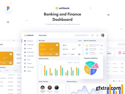 Soft Bank - Banking And Finance Dashboard Ui8.net